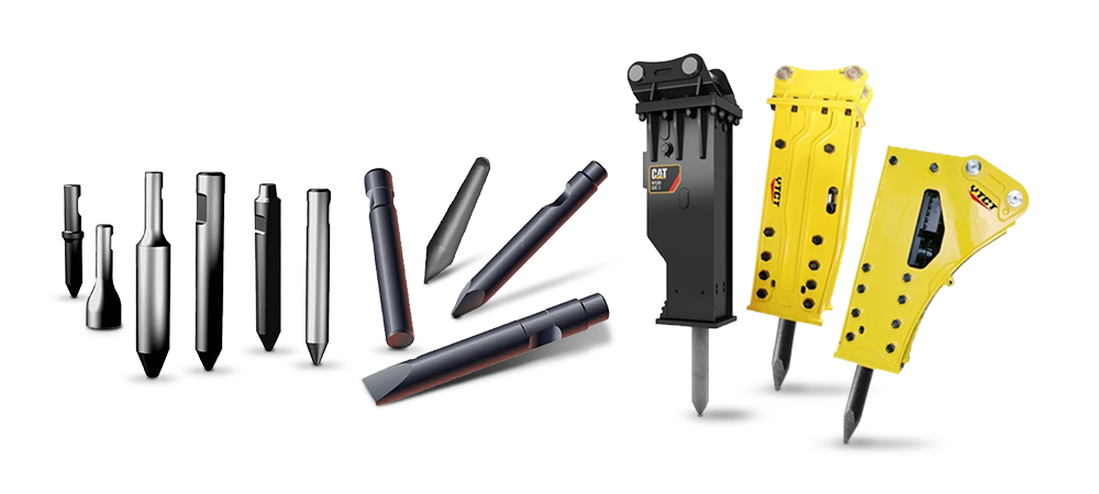 Vialpetrol - Puntas para martillos hidráulicos.
